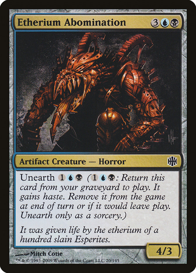 Etherium Abomination [Alara Reborn] | Webway Games