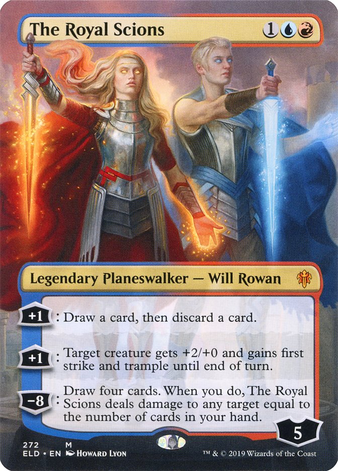 The Royal Scions (Borderless) [Throne of Eldraine] | Webway Games