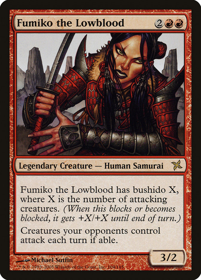Fumiko the Lowblood [Betrayers of Kamigawa] | Webway Games