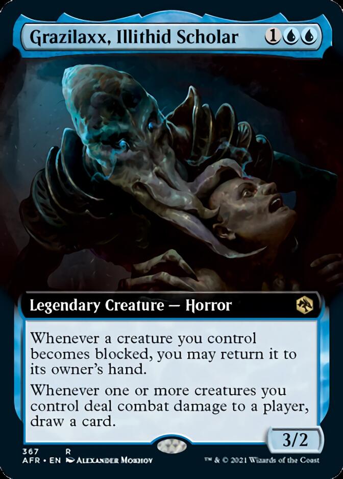 Grazilaxx, Illithid Scholar (Extended) [Dungeons & Dragons: Adventures in the Forgotten Realms] | Webway Games