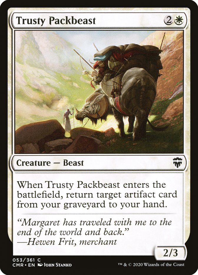 Trusty Packbeast [Commander Legends] | Webway Games