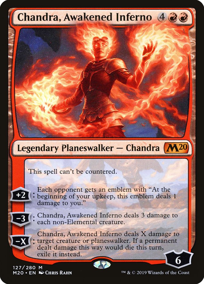 Chandra, Awakened Inferno [Core Set 2020] | Webway Games
