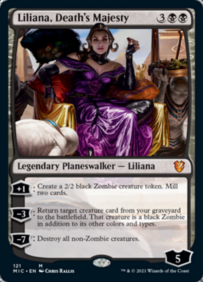 Liliana, Death's Majesty [Innistrad: Midnight Hunt Commander] | Webway Games