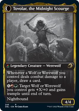 Tovolar, Dire Overlord // Tovolar, the Midnight Scourge [Innistrad: Double Feature] | Webway Games