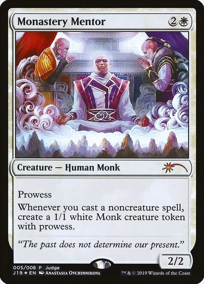 Monastery Mentor [Judge Gift Cards 2019] | Webway Games