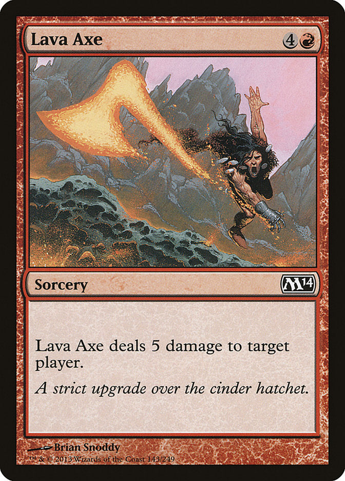 Lava Axe [Magic 2014] | Webway Games