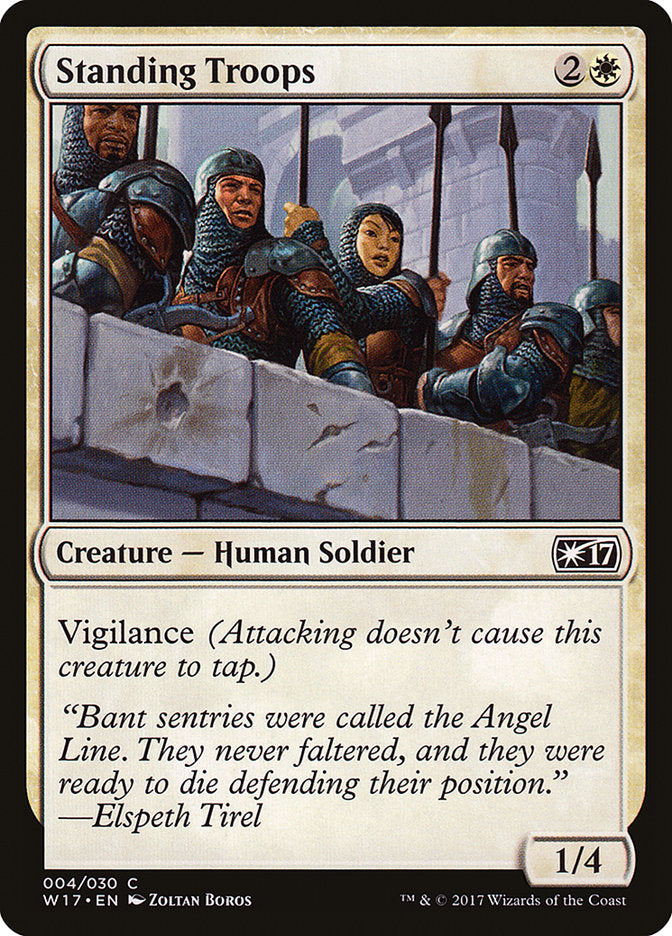 Standing Troops [Welcome Deck 2017] | Webway Games