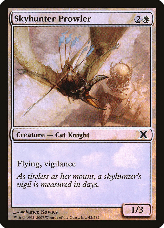 Skyhunter Prowler (Premium Foil) [Tenth Edition] | Webway Games