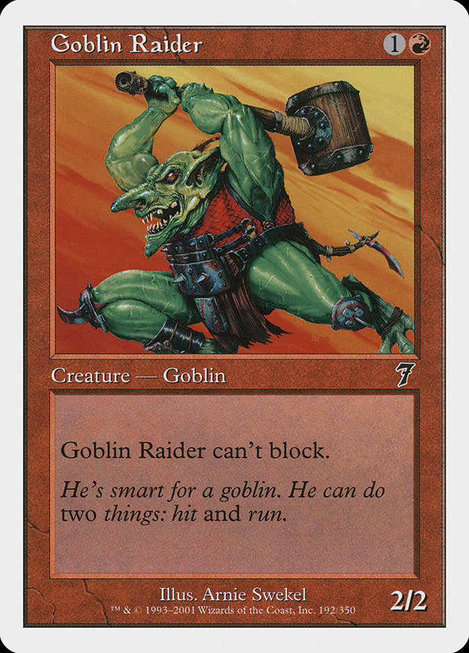 Goblin Raider [Seventh Edition] | Webway Games