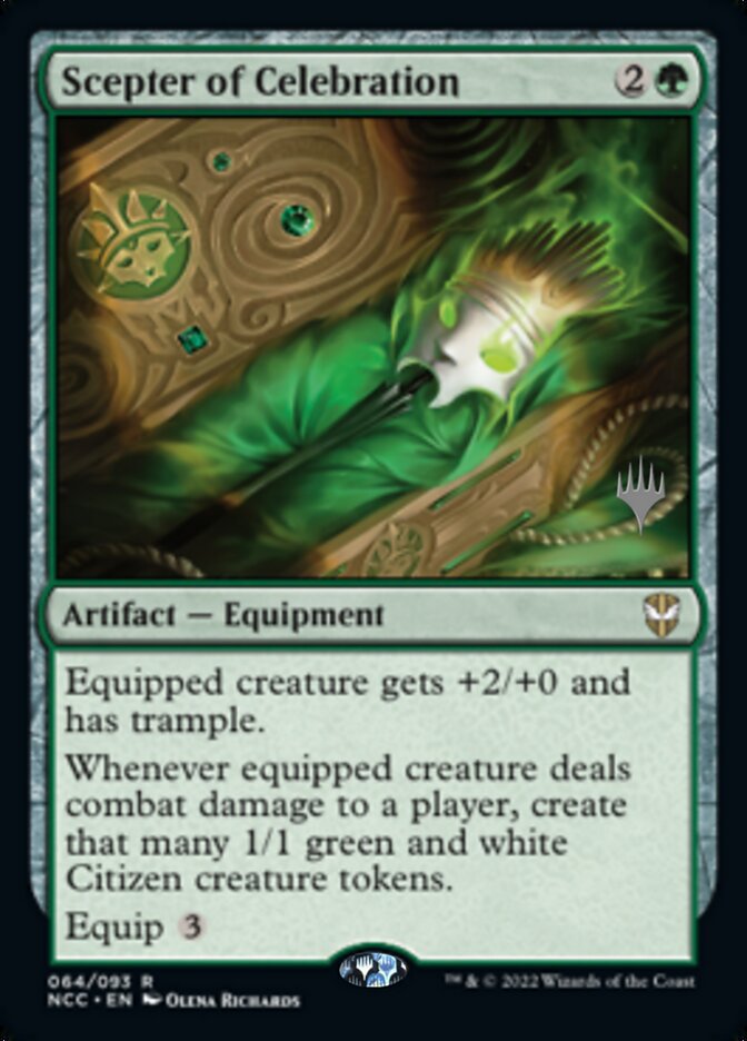 Scepter of Celebration (Promo Pack) [Streets of New Capenna Commander Promos] | Webway Games