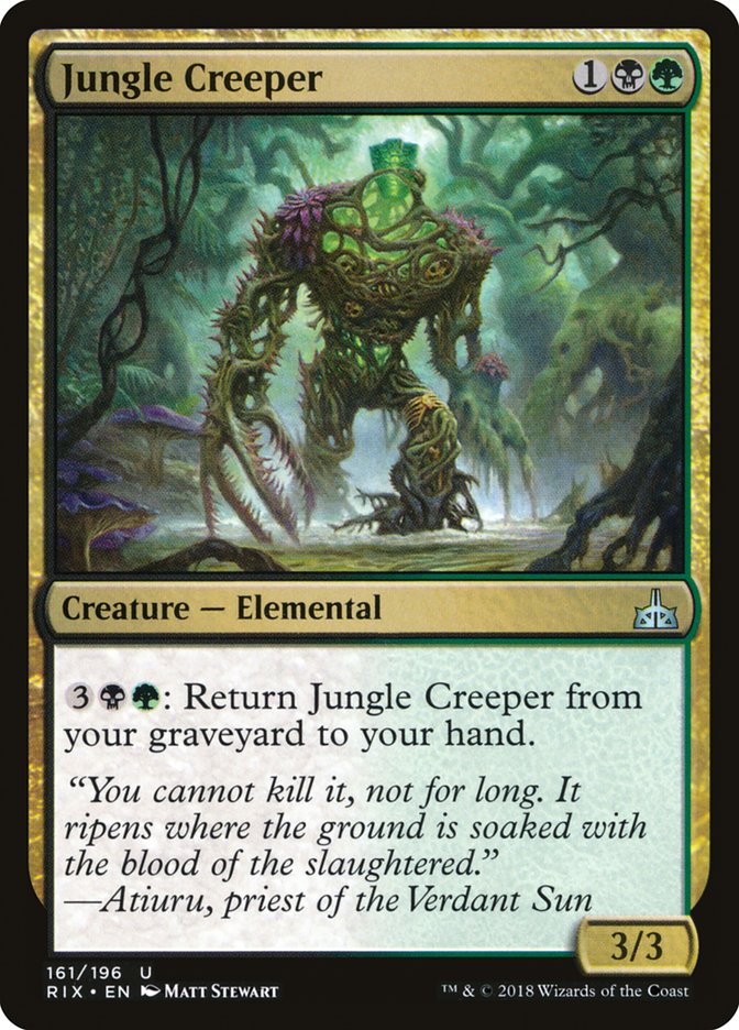 Jungle Creeper [Rivals of Ixalan] | Webway Games