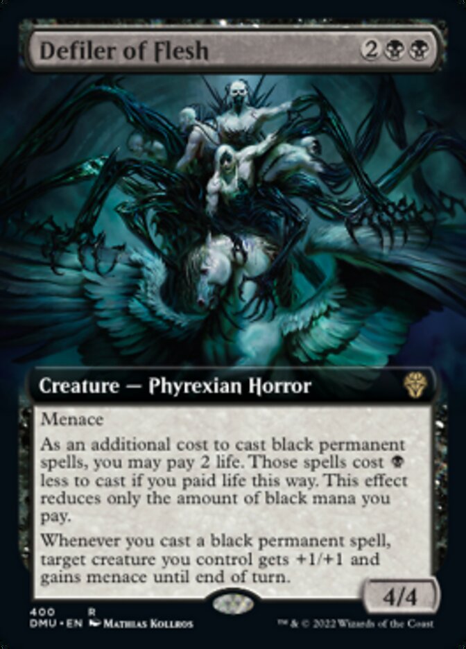 Defiler of Flesh (Extended Art) [Dominaria United] | Webway Games