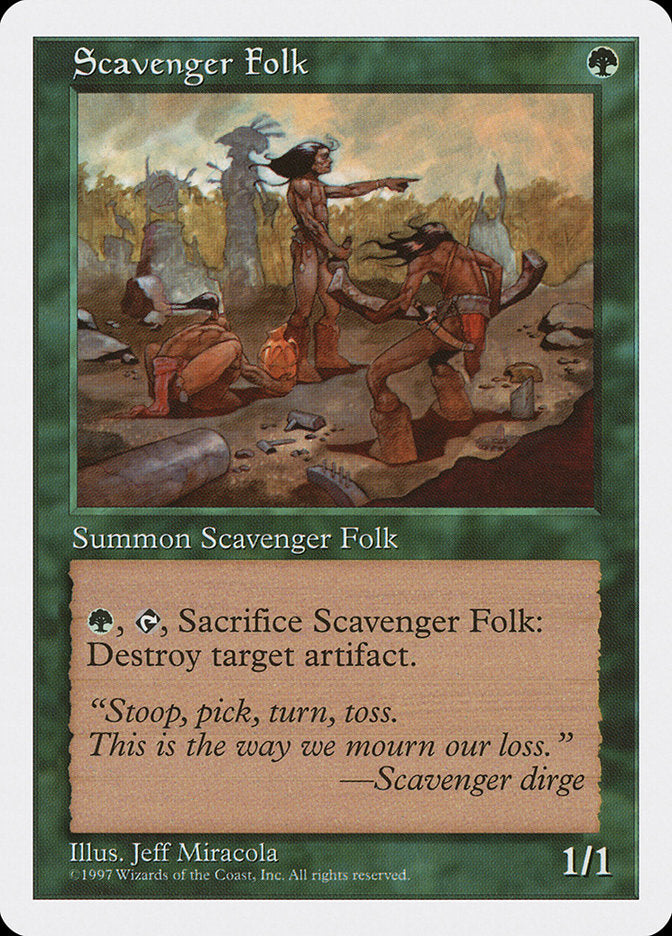 Scavenger Folk [Fifth Edition] | Webway Games