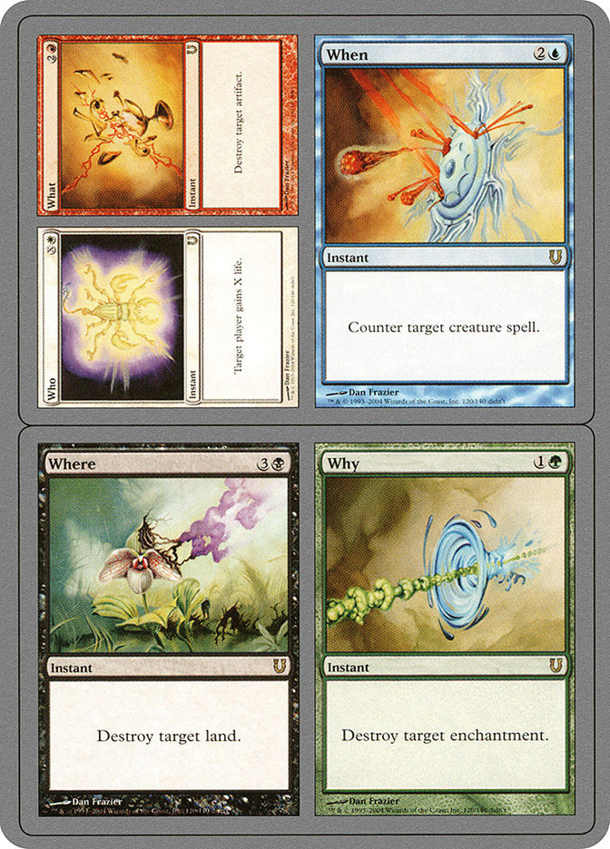 Who // What // When // Where // Why [Unhinged] | Webway Games