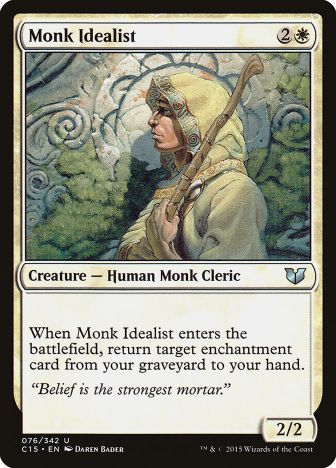 Monk Idealist [Commander 2015] | Webway Games