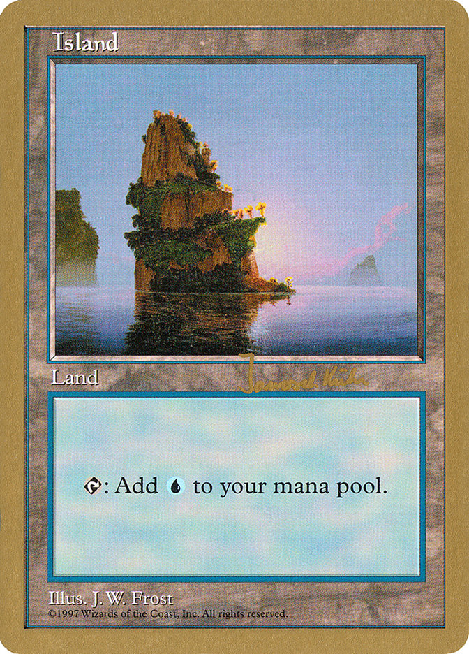 Island (jk435) (Janosch Kuhn) [World Championship Decks 1997] | Webway Games