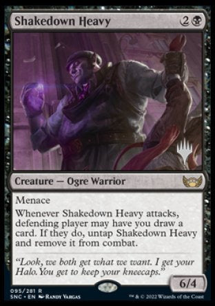 Shakedown Heavy (Promo Pack) [Streets of New Capenna Promos] | Webway Games