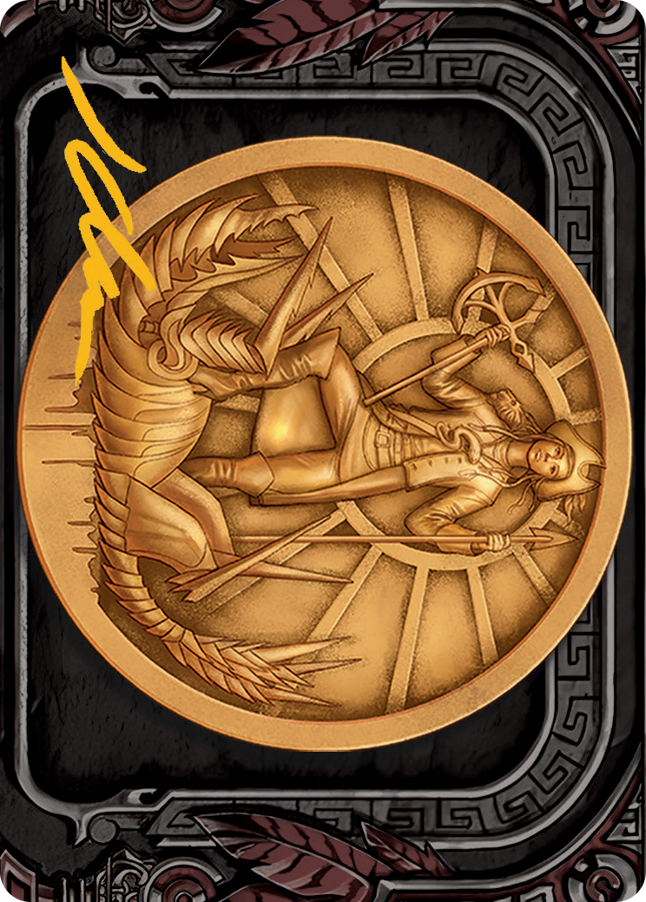 Captain Lannery Storm Art Card (Gold-Stamped Signature) [March of the Machine Art Series] | Webway Games