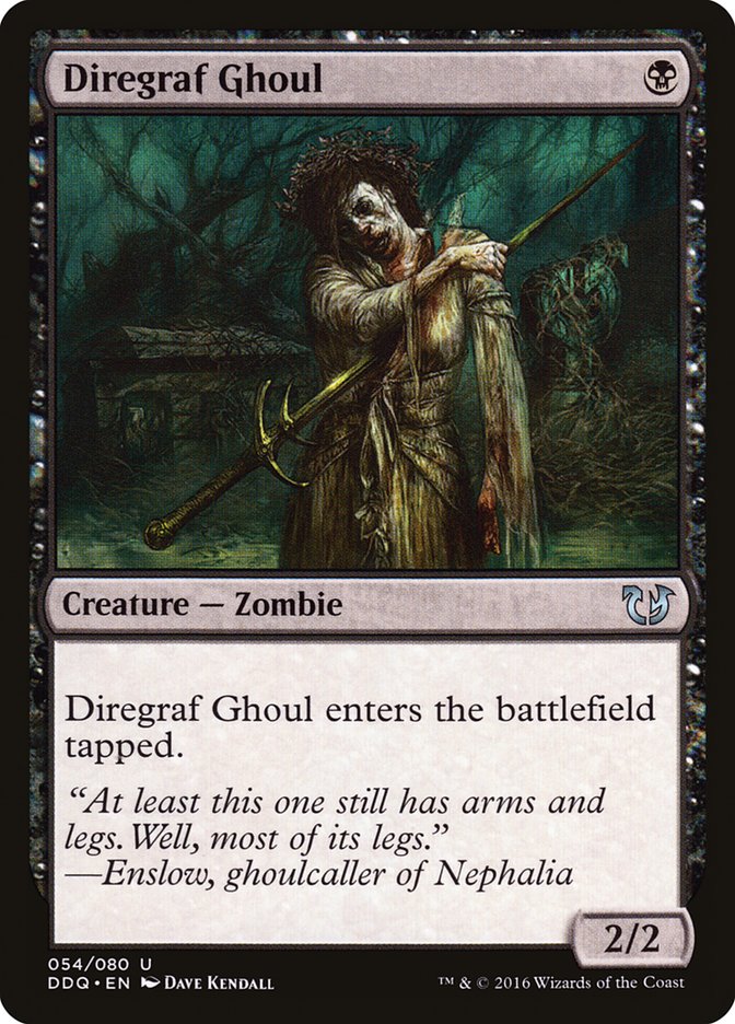 Diregraf Ghoul [Duel Decks: Blessed vs. Cursed] | Webway Games