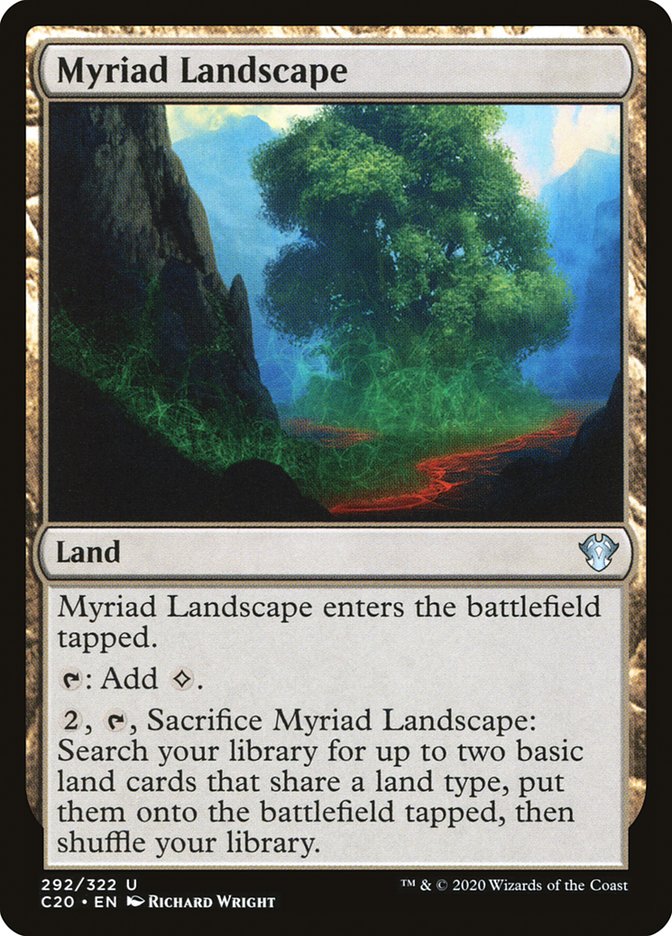 Myriad Landscape [Commander 2020] | Webway Games
