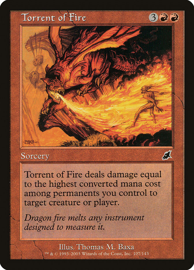 Torrent of Fire [Scourge] | Webway Games