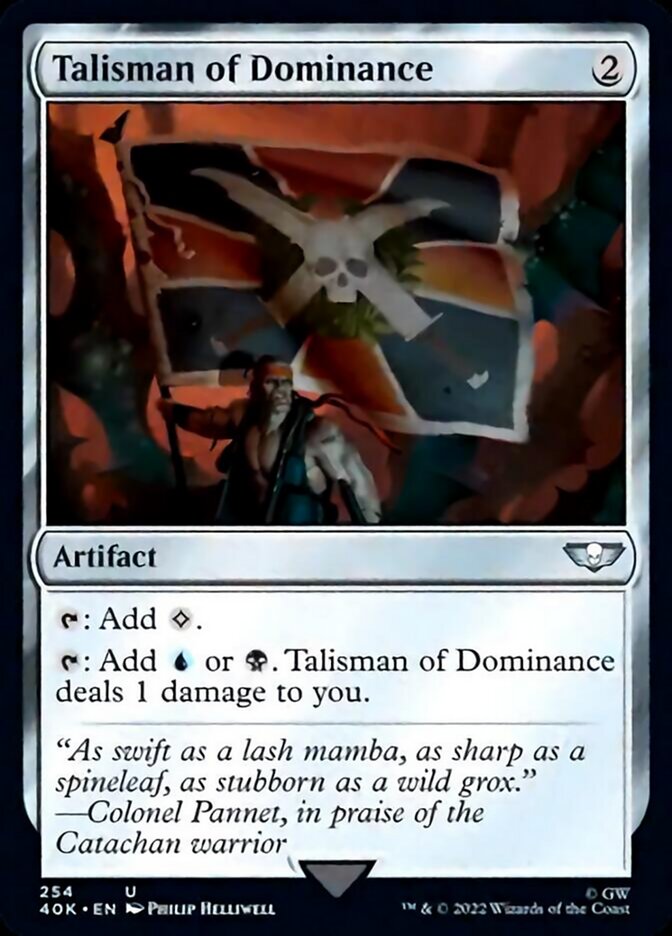 Talisman of Dominance (254) [Universes Beyond: Warhammer 40,000] | Webway Games