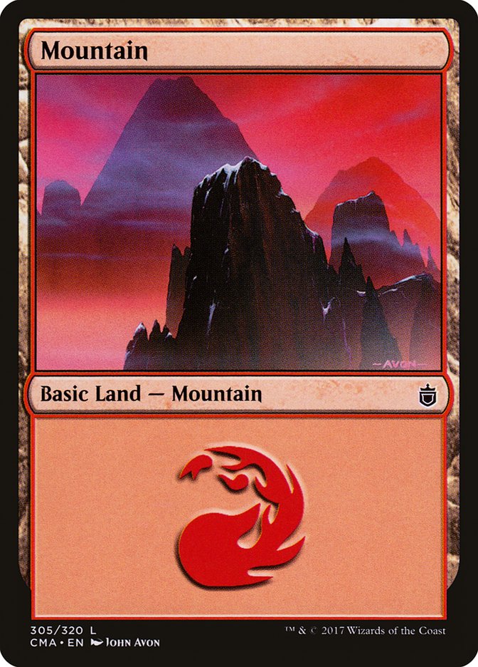 Mountain (#305) [Commander Anthology] | Webway Games