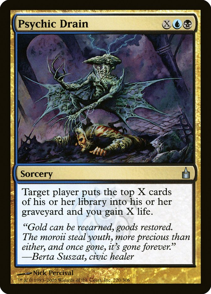 Psychic Drain [Ravnica: City of Guilds] | Webway Games