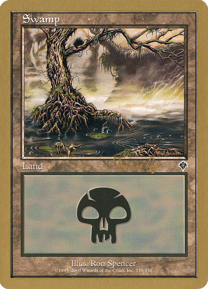 Swamp (tvdl339) (Tom van de Logt) [World Championship Decks 2001] | Webway Games