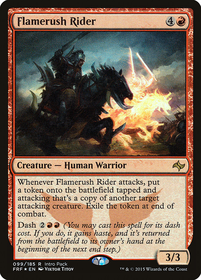 Flamerush Rider (Intro Pack) [Fate Reforged Promos] | Webway Games