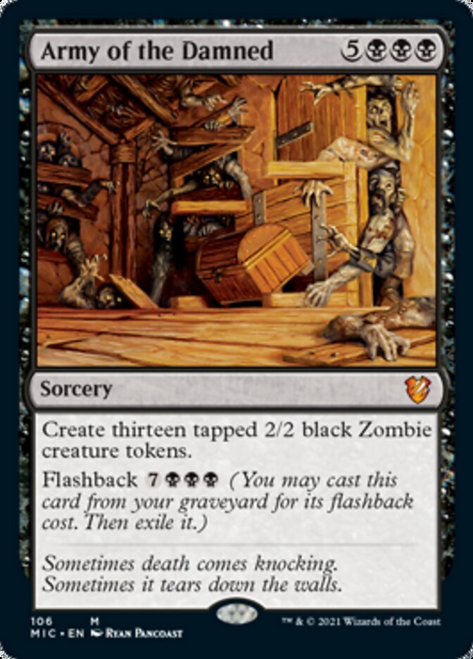 Army of the Damned [Innistrad: Midnight Hunt Commander] | Webway Games