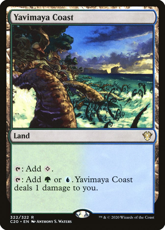 Yavimaya Coast [Commander 2020] | Webway Games