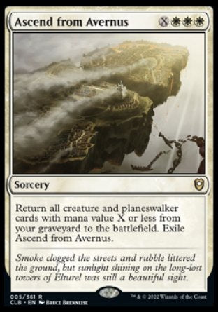 Ascend from Avernus [Commander Legends: Battle for Baldur's Gate] | Webway Games