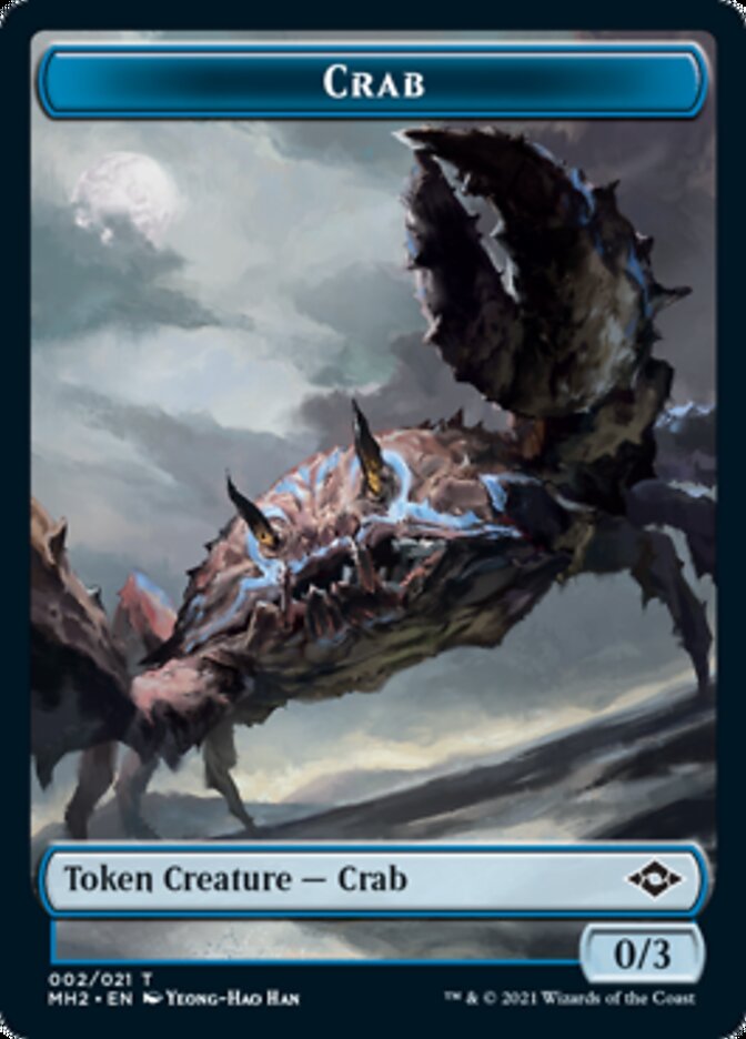 Crab Token // Treasure Token (#21) [Modern Horizons 2 Tokens] | Webway Games