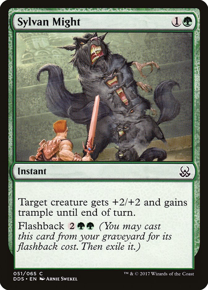 Sylvan Might [Duel Decks: Mind vs. Might] | Webway Games