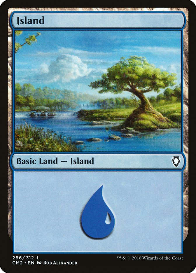 Island (#286) [Commander Anthology Volume II] | Webway Games