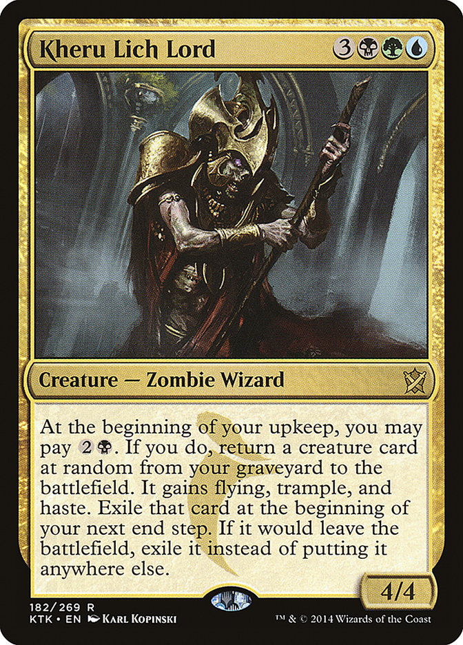 Kheru Lich Lord [Khans of Tarkir] | Webway Games