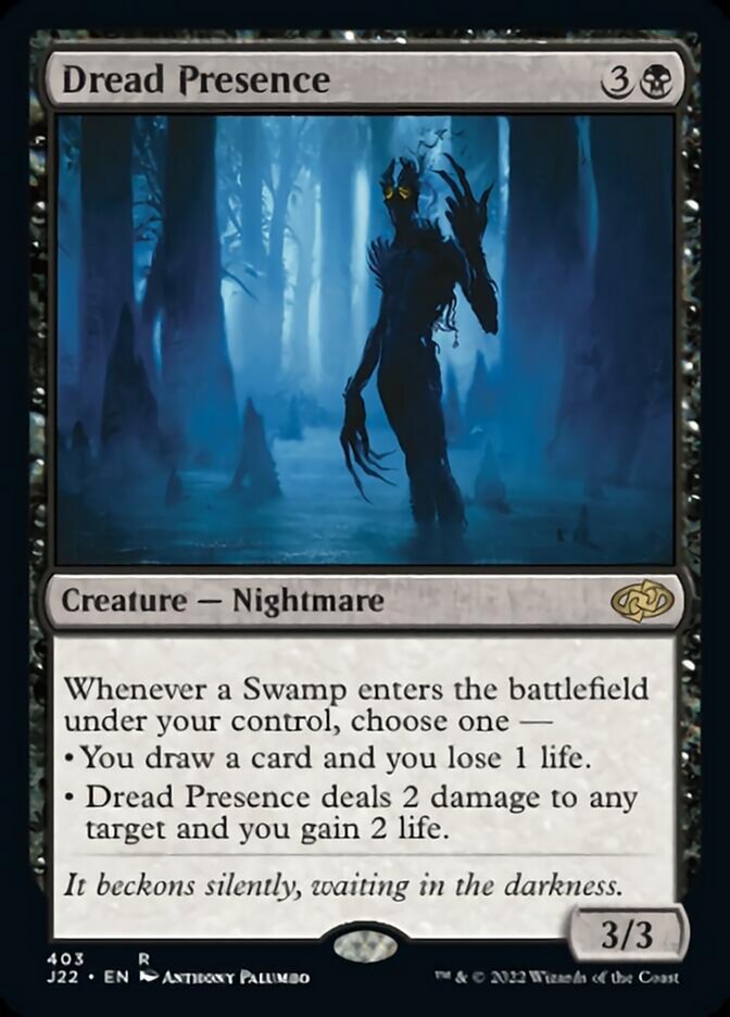 Dread Presence [Jumpstart 2022] | Webway Games