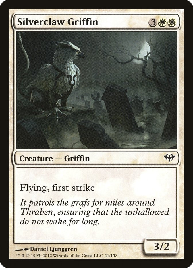 Silverclaw Griffin [Dark Ascension] | Webway Games