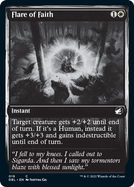 Flare of Faith [Innistrad: Double Feature] | Webway Games