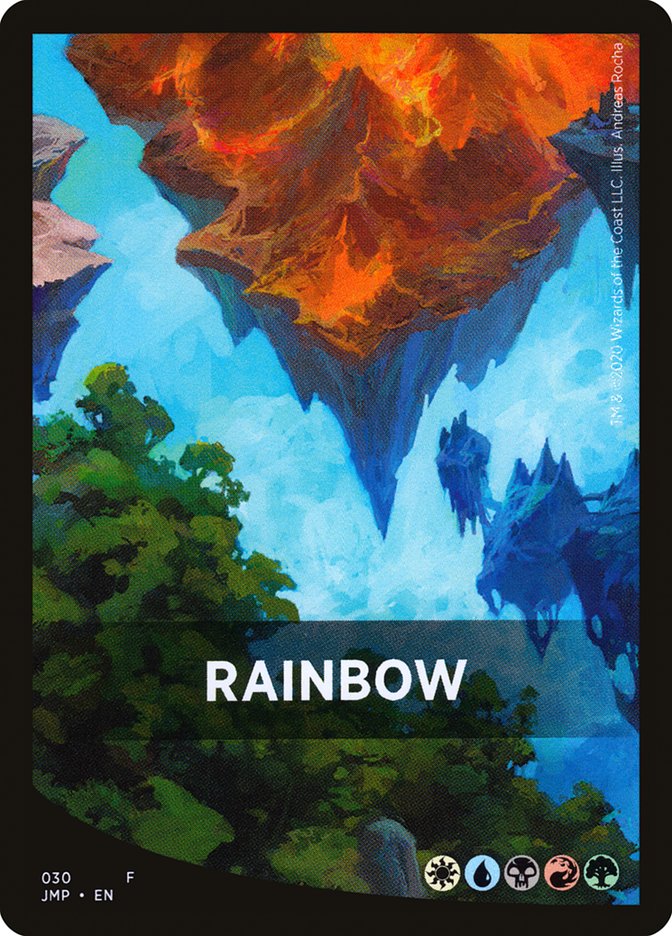 Rainbow Theme Card [Jumpstart Front Cards] | Webway Games