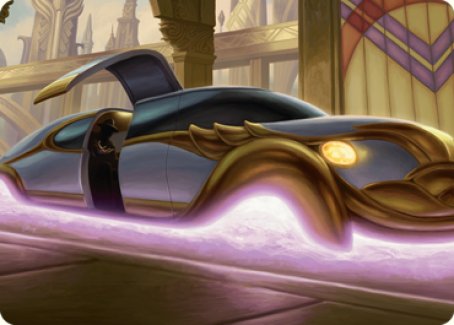Mysterious Limousine Art Card [Streets of New Capenna Art Series] | Webway Games