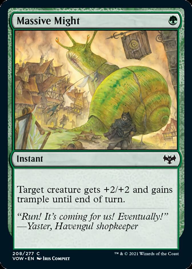 Massive Might [Innistrad: Crimson Vow] | Webway Games