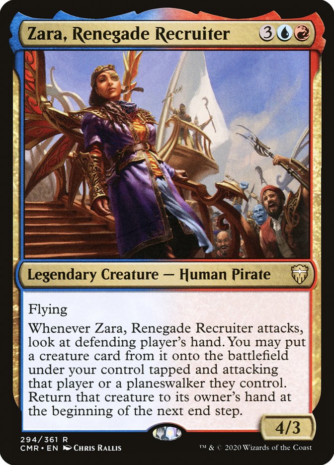 Zara, Renegade Recruiter [Commander Legends] | Webway Games