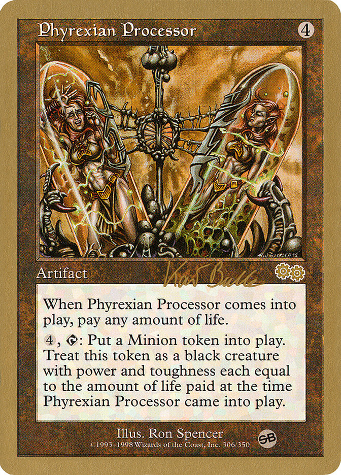 Phyrexian Processor (Kai Budde) (SB) [World Championship Decks 1999] | Webway Games