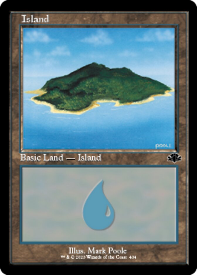 Island (404) (Retro) [Dominaria Remastered] | Webway Games