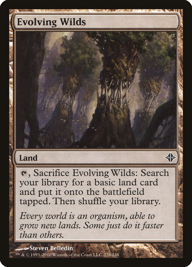 Evolving Wilds [Rise of the Eldrazi] | Webway Games