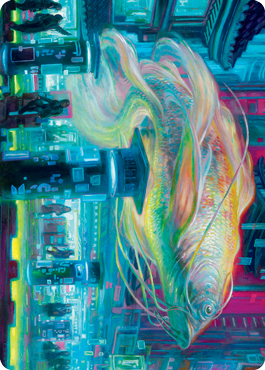 Skyswimmer Koi Art Card [Kamigawa: Neon Dynasty Art Series] | Webway Games