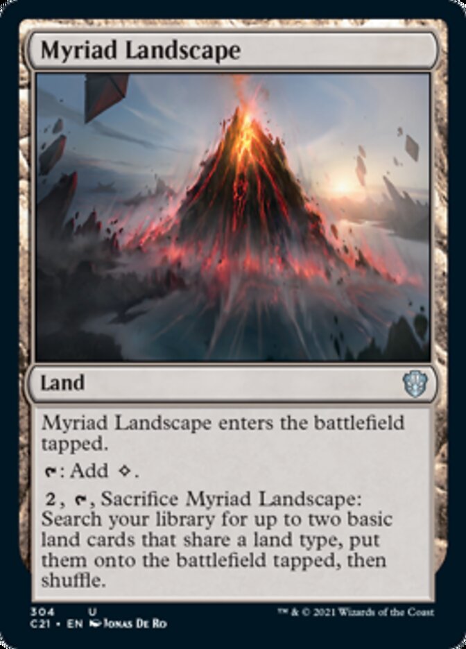 Myriad Landscape [Commander 2021] | Webway Games