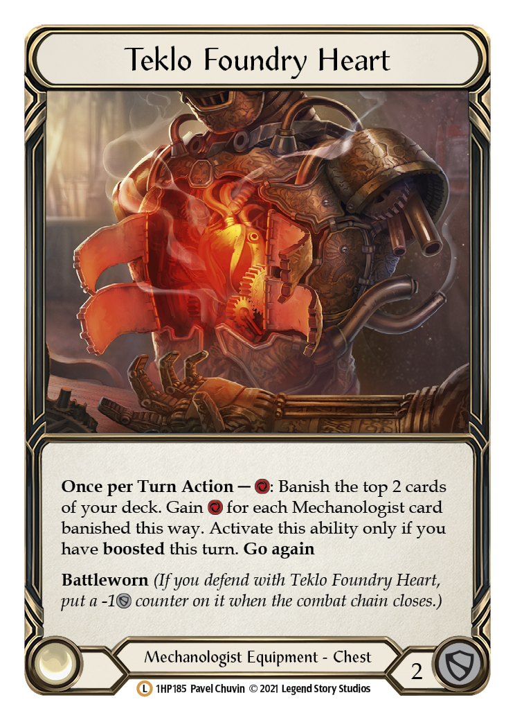 Teklo Foundry Heart [1HP185] | Webway Games